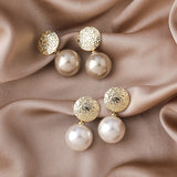 Pearl Earrings Fashion Versatile Earrings Female Jewelry