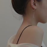 Stud Earring Simple Chain Clip Earrings Cuff