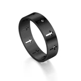 Stainless Steel Couple Ring for Men Women Casual Finger