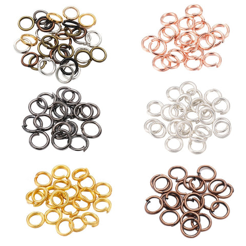 Split Rings Connectors For Diy Jewelry Finding Making Accessories
