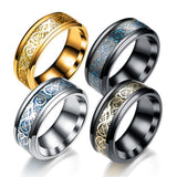 Ring For Men Women Wedding Stainless Steel Jewelry
